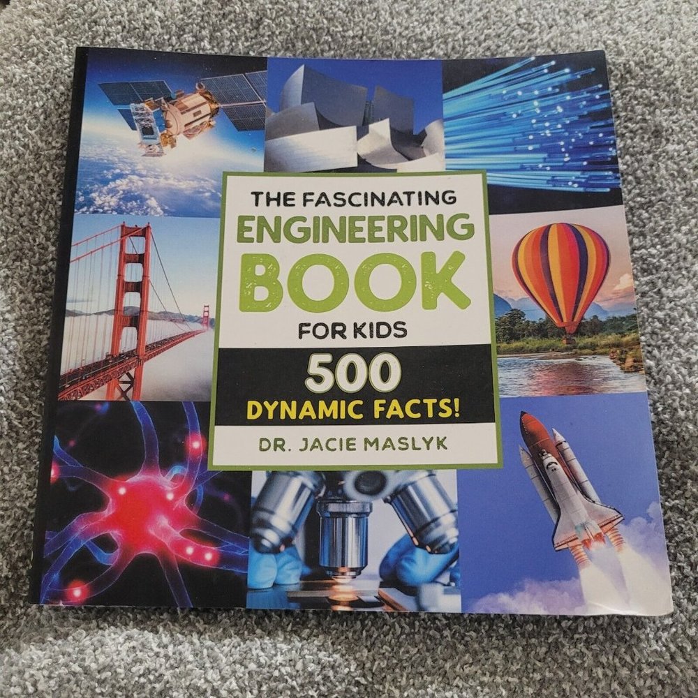 The Fascinating Engineering Book for Kids: 500 Dynamic Facts!‎